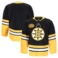 Choea B.Bruins Black 100th Anniversary Authentic Pro Stitched Jerseys