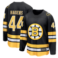 Choea B.Bruins #44 James Hagens Black Breakaway Stitched Jerseys