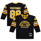 Choea B.Bruins #88 David Pastrnak Black 2014-15 Power Play Stitched Jerseys