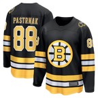 Choea B.Bruins #88 David Pastrnak Black Home Breakaway Stitched Jerseys