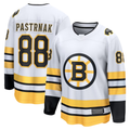 Choea B.Bruins #88 David Pastrnak White Away Breakaway Player Stitched Jerseys
