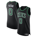 Choea B.Celtics #0 Jayson Tatum Black Authentic Player Jerseys - Statement Edition