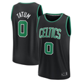 Choea B.Celtics #0 Jayson Tatum  Black Fast Break Replica Player Jerseys - Statement Edition