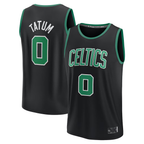 Choea B.Celtics #0 Jayson Tatum  Black Fast Break Replica Player Jerseys - Statement Edition