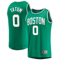 Choea B.Celtics #0 Jayson Tatum  Kelly Green Fast Break Replica Jerseys - Icon Edition