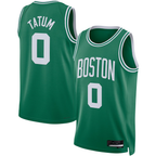 Choea B.Celtics #0 Jayson Tatum Kelly Green Swingman Jerseys - Icon Edition