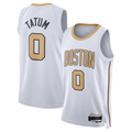 Choea B.Celtics #0 Jayson Tatum White 2025 2026 Swingman Jerseys - City Edition