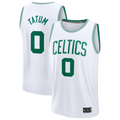 Choea B.Celtics #0 Jayson Tatum White Fast Break Replica Player Jerseys - Association Edition