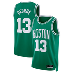 Choea B.Celtics #13 Paul George Kelly Green Swingman Jerseys - Icon Edition