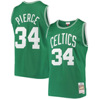 Choea B.Celtics #34 Paul Pierce Mitchell & Ness Kelly Green Hardwood Classics Swingman Jerseys
