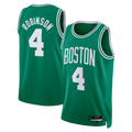Choea B.Celtics #4 Mitchell Robinson Kelly Green Swingman Jerseys - Icon Edition