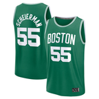 Choea B.Celtics #55 Baylor Scheierman Kelly Green 2024 Draft Fast Break Player Jerseys - Icon Edition