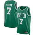 Choea B.Celtics #7 Jaylen Brown Kelly Green Swingman Jerseys - Icon Edition