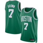 Choea B.Celtics #7 Jaylen Brown Kelly Green Swingman Jerseys - Icon Edition