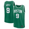 Choea B.Celtics #9 Derrick White  Kelly Green Fast Break Replica Player Jerseys - Icon Edition