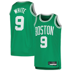 Choea B.Celtics #9 Derrick White Kelly Green Swingman Jerseys - Icon Edition