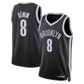 Choea B.Nets #8 Egor D?min Black Swingman Jerseys - Icon Edition
