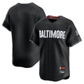 Choea B.Orioles Black City Connect Limited Home Game Blank Player Stitched Jerseys