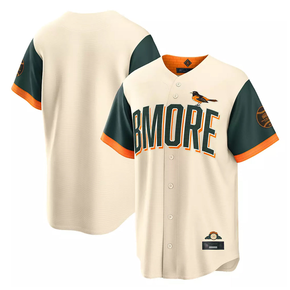 Choea B.Orioles Cream 2026 City Connect Home Blank Player Stitched Jerseys