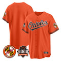 Choea B.Orioles Orange 30th Anniversary of 2131 Home Game Blank Player Stitched Jerseys