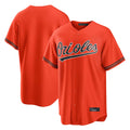 Choea B.Orioles Orange Home Game Blank Player Stitched Jerseys