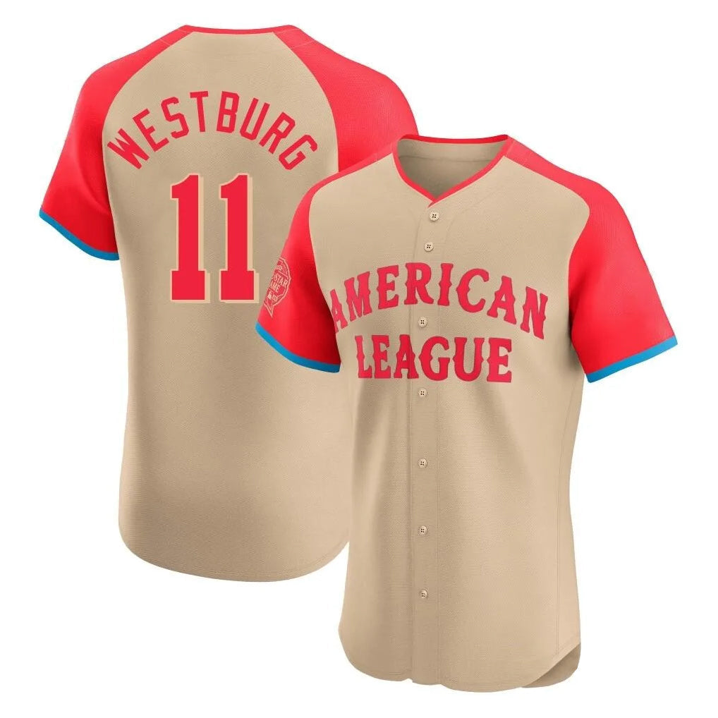 Choea B.Orioles #11 Jordan Westburg Player Cream American League All-Star Limited Elite Home Game Stitched Jerseys