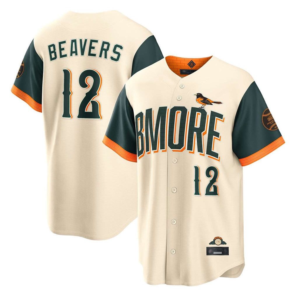 Choea B.Orioles #12 Dylan Beavers Player Cream 2026 City Connect Home Game Stitched Jerseys