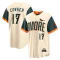 Choea B.Orioles #17 Colton Cowser Player Cream 2026 City Connect Limited Elite Home Game Stitched Jerseys