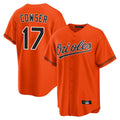 Choea B.Orioles #17 Colton Cowser Player Orange Home Game Stitched Jerseys