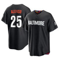 Choea B.Orioles #25 Pete Alonso Player Black City Connect Home Game Stitched Jerseys