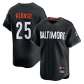 Choea B.Orioles #25 Pete Alonso Player Black City Connect Limited Home Game Stitched Jerseys