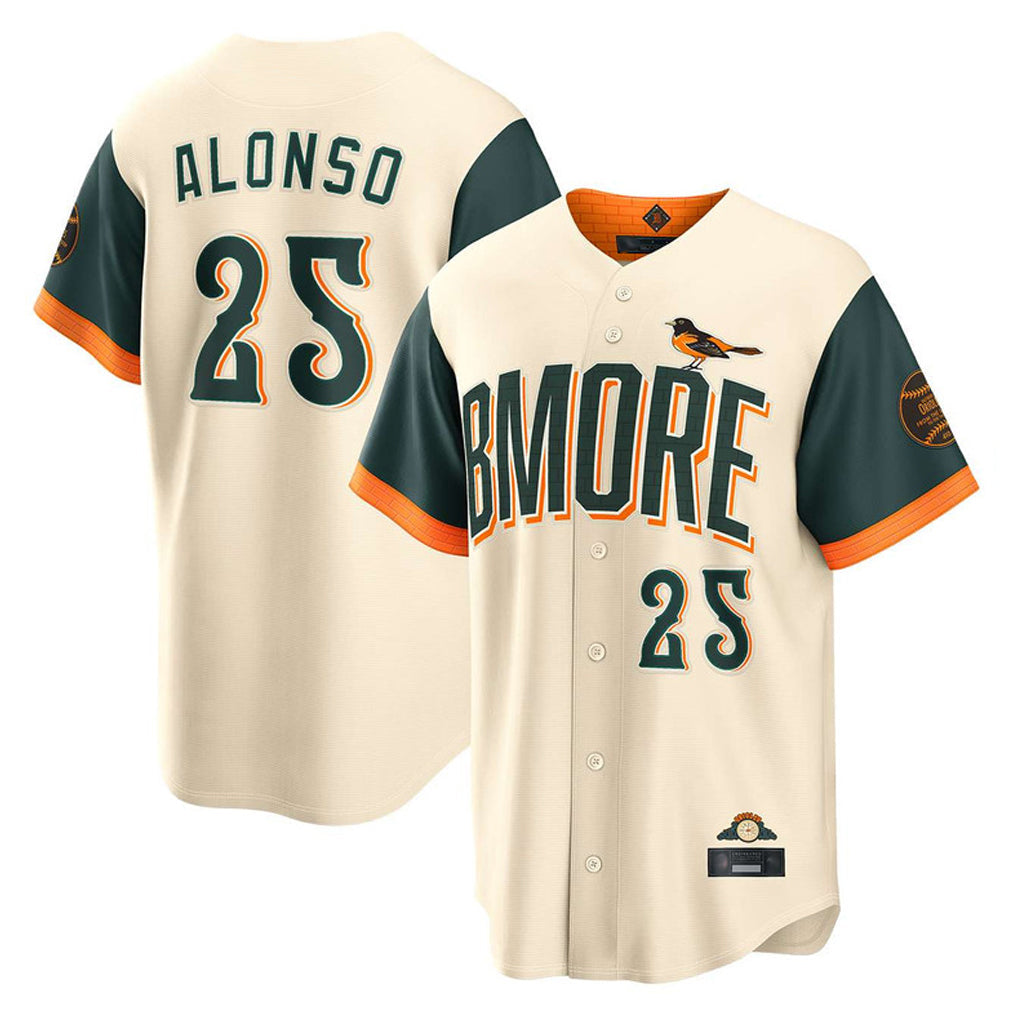 Choea B.Orioles #25 Pete Alonso Player Cream 2026 City Connect Home Game Stitched Jerseys