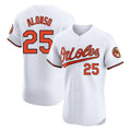 Choea B.Orioles #25 Pete Alonso Player White Limited Elite Home Game Stitched Jerseys