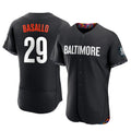 Choea B.Orioles #29 Samuel Basallo Player Black City Connect Limited Elite Home Game Stitched Jerseys