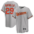 Choea B.Orioles #29 Samuel Basallo Player Gray Home Game Stitched Jerseys