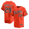 Choea B.Orioles #29 Samuel Basallo Player Orange Limited Home Game Stitched Jerseys