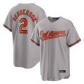 Choea B.Orioles #2 Gunnar Henderson Player Gray Home Game Stitched Jerseys