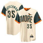 Choea B.Orioles #35 Adley Rutschman Cream 2026 City Connect Home Game Stitched Jerseys