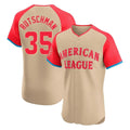 Choea B.Orioles #35 Adley Rutschman Player Cream American League All-Star Limited Elite Home Game Stitched Jerseys