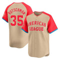 Choea B.Orioles #35 Adley Rutschman Player Cream American League All-Star Limited Home Game Stitched Jerseys