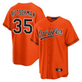 Choea B.Orioles #35 Adley Rutschman Orange Home Game Stitched Jerseys