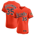 Choea B.Orioles #35 Adley Rutschman Orange Limited Elite Home Game Stitched Jerseys