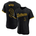 Choea B.Orioles #3 Taylor Ward Player Black Snake Skin City Limited Elite Home Stitched Jerseys