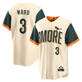 Choea B.Orioles #3 Taylor Ward Player Cream 2026 City Connect Home Game Stitched Jerseys