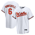 Choea B.Orioles #6 Ryan Mountcastle Player White Home Game Stitched Jerseys