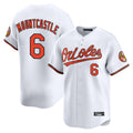 Choea B.Orioles #6 Ryan Mountcastle Player White Limited Home Game Stitched Jerseys