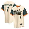 Choea B.Orioles #7 Jackson Holliday Player Cream 2026 City Connect Home Game Stitched Jerseys