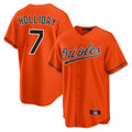 Choea B.Orioles #7 Jackson Holliday Player Orange Home Game Stitched Jerseys
