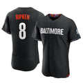 Choea B.Orioles #8 Cal Ripken Player Black City Connect Limited Elite Home Game Stitched Jerseys