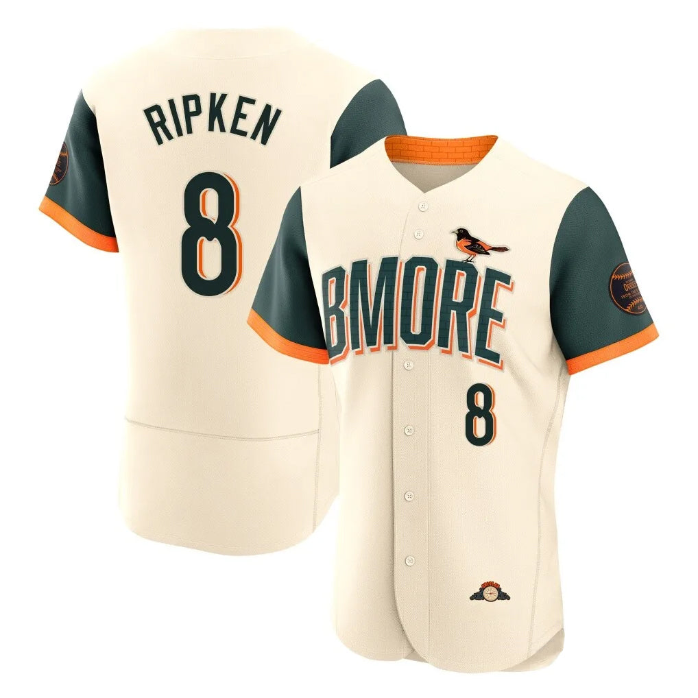 Choea B.Orioles #8 Cal Ripken Player Cream 2026 City Connect Limited Elite Home Game Stitched Jerseys